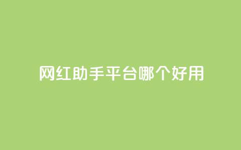 网红助手平台哪个好用,彩虹云自助下单商城 - KS低价真人双击 斗鱼主播人气怎么提高 第1张 网红助手平台哪个好用,彩虹云自助下单商城 - KS低价真人双击 斗鱼主播人气怎么提高 第1张